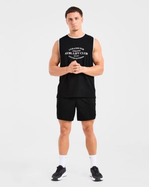 Lifting Tank - Black: The Ultimate Cotton Performance Top