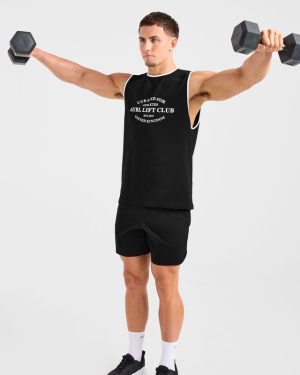 Lifting Tank - Black: The Ultimate Cotton Performance Top