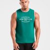 Lifting Tank - Sports Green: The Ultimate Cotton Performance Top