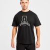 Athletics Varsity Oversized T Shirt - Black