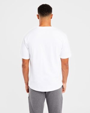 Core T Shirt - White: The Ultimate Everyday Essential