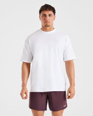 Essential Oversized T Shirt - White: The Ultimate Cotton Comfort