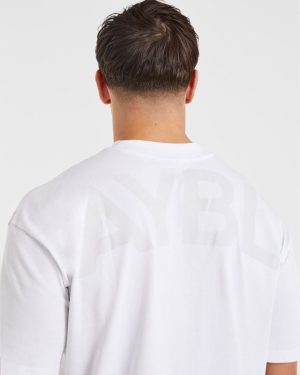 Essential Oversized T Shirt - White: The Ultimate Cotton Comfort