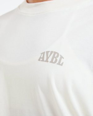 Mind Over Matter Oversized T-Shirt - Beige/Brown | Ultimate Comfort & Style