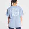 Mind Over Matter Oversized T-Shirt - Blue | Premium Comfort & Style