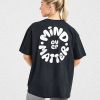 Mind Over Matter V2 Oversized T-Shirt - Black | Premium Comfort & Style