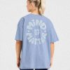 Mind Over Matter V2 Oversized T-Shirt - Blue | Ultimate Comfort & Style