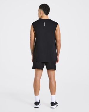 Motion Tank - Black: The Ultimate Hybrid Athlete Essential