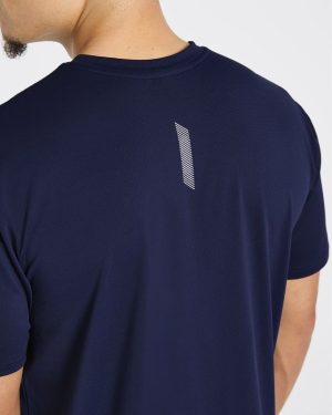 Motion T Shirt - Navy: The Ultimate Hybrid Athlete Essential