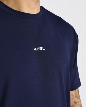 Motion T Shirt - Navy: The Ultimate Hybrid Athlete Essential