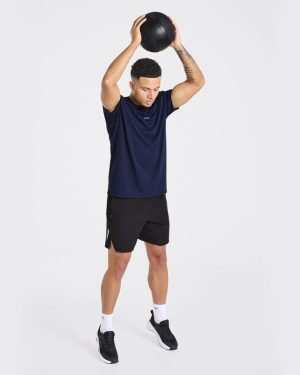 Motion T Shirt - Navy: The Ultimate Hybrid Athlete Essential