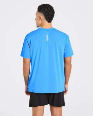 Motion T Shirt - Spring Cobalt: The Ultimate Hybrid Athlete Tee