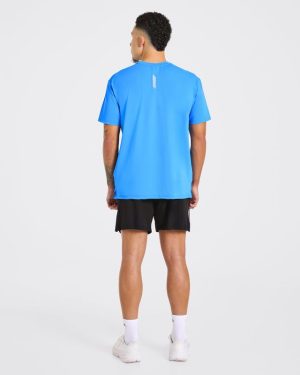 Motion T Shirt - Spring Cobalt: The Ultimate Hybrid Athlete Tee