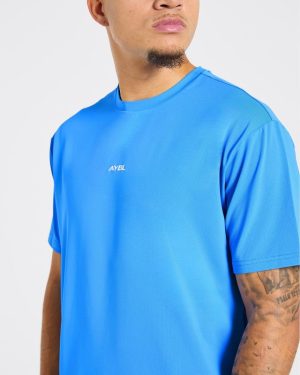 Motion T Shirt - Spring Cobalt: The Ultimate Hybrid Athlete Tee