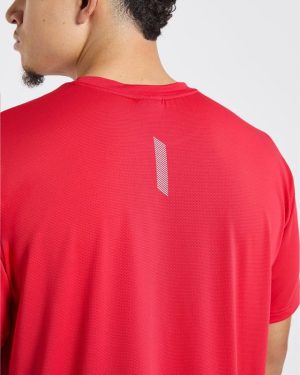Motion T-Shirt Red: The Ultimate Hybrid Athlete Essential
