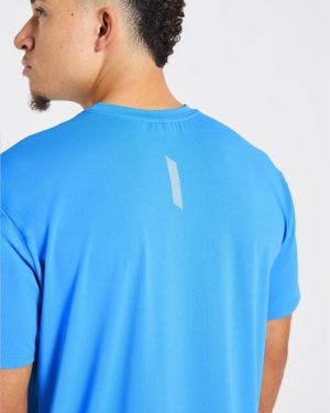 Motion T Shirt - Spring Cobalt: The Ultimate Hybrid Athlete Tee