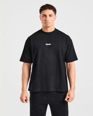 Orbit Oversized T Shirt - Black: The Ultimate Blend of Comfort and Style