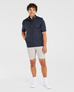 Performance Padded Gilet - Navy: The Ultimate Golf Layering Essential