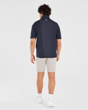 Performance Padded Gilet - Navy: The Ultimate Golf Layering Essential