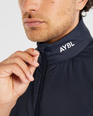 Performance Padded Gilet - Navy: The Ultimate Golf Layering Essential