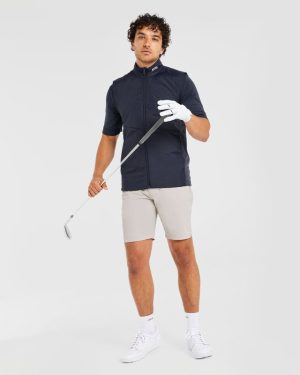 Performance Padded Gilet - Navy: The Ultimate Golf Layering Essential