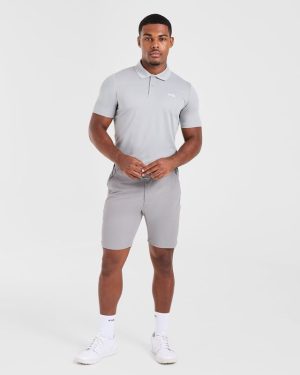 Performance Golf Shorts - Grey | Ultimate Mobility & Style
