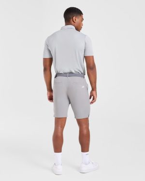 Performance Golf Shorts - Grey | Ultimate Mobility & Style
