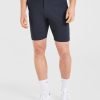 Navy Performance Golf Shorts: Engineered for Precision and Comfort