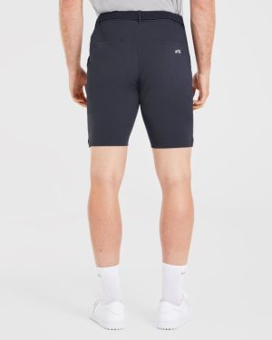 Navy Performance Golf Shorts: Engineered for Precision and Comfort