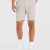 Performance Shorts - Stone Grey: Engineered for Golf Excellence