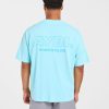 Power Club Oversized T Shirt - Light Blue: The Ultimate Comfort Essential