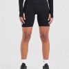 Power Seamless Cycling Shorts - Black: The Ultimate Performance Gear
