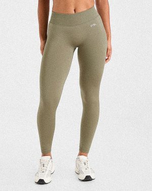 Adapt Seamless Leggings - Muted Olive: The Ultimate Sculpting Solution