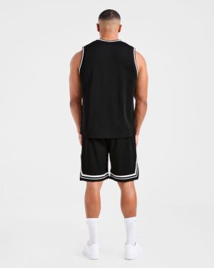 Rebound Stripe Shorts - Black: The Ultimate Performance Gear