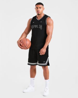 Rebound Stripe Shorts - Black: The Ultimate Performance Gear
