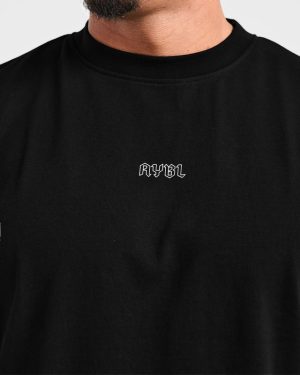 Rebound T Shirt - Black: The Ultimate Cotton Essential