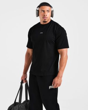 Rebound T Shirt - Black: The Ultimate Cotton Essential