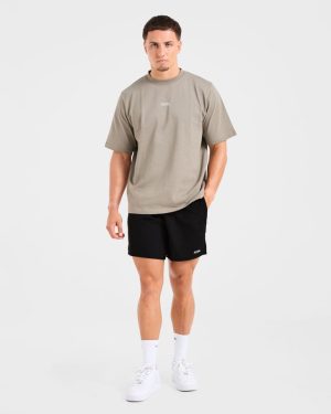 Rebound T Shirt - Dusky Olive: The Ultimate Cotton Essential