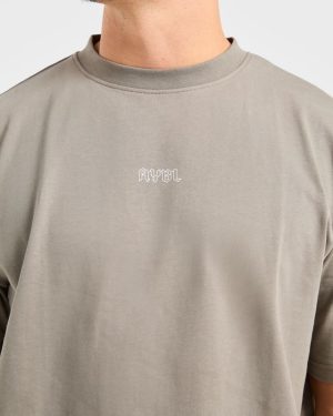 Rebound T Shirt - Dusky Olive: The Ultimate Cotton Essential