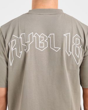 Rebound T Shirt - Dusky Olive: The Ultimate Cotton Essential