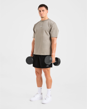 Rebound T Shirt - Dusky Olive: The Ultimate Cotton Essential