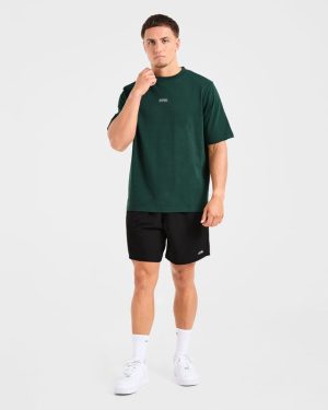 Rebound T-Shirt in Forest Green: The Ultimate Cotton Essential