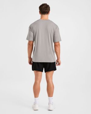 Reinforce Training T Shirt - Clay Grey: Ultimate Comfort & Performance
