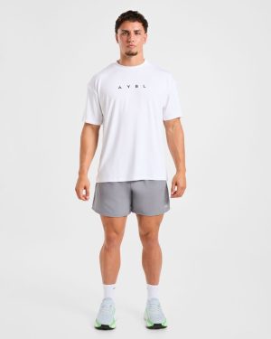 Reinforce Training T-Shirt White: Ultimate Comfort & Performance