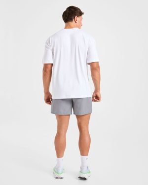 Reinforce Training T-Shirt White: Ultimate Comfort & Performance