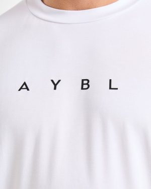 Reinforce Training T-Shirt White: Ultimate Comfort & Performance