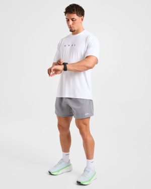 Reinforce Training T-Shirt White: Ultimate Comfort & Performance