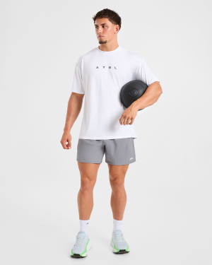 Reinforce Training T-Shirt White: Ultimate Comfort & Performance