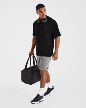 Reset Shorts - Grey Marl: The Ultimate Comfort for Rest Days