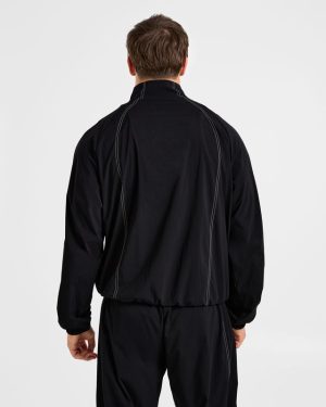 Restore Track Jacket - Black: The Ultimate Versatile Outerwear